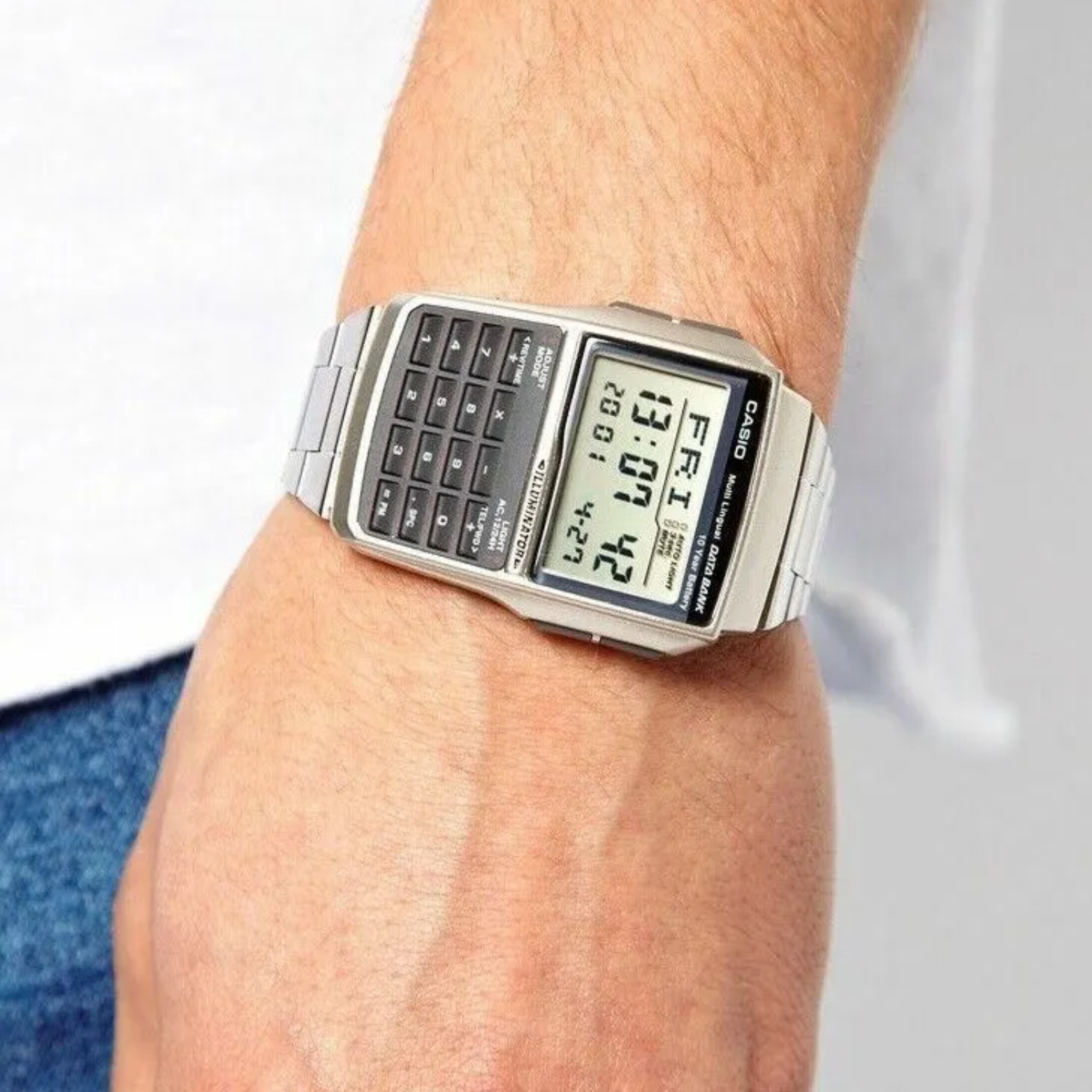 CASIO DBC-32D-1ADF MODEL DATA BANK WATCHES