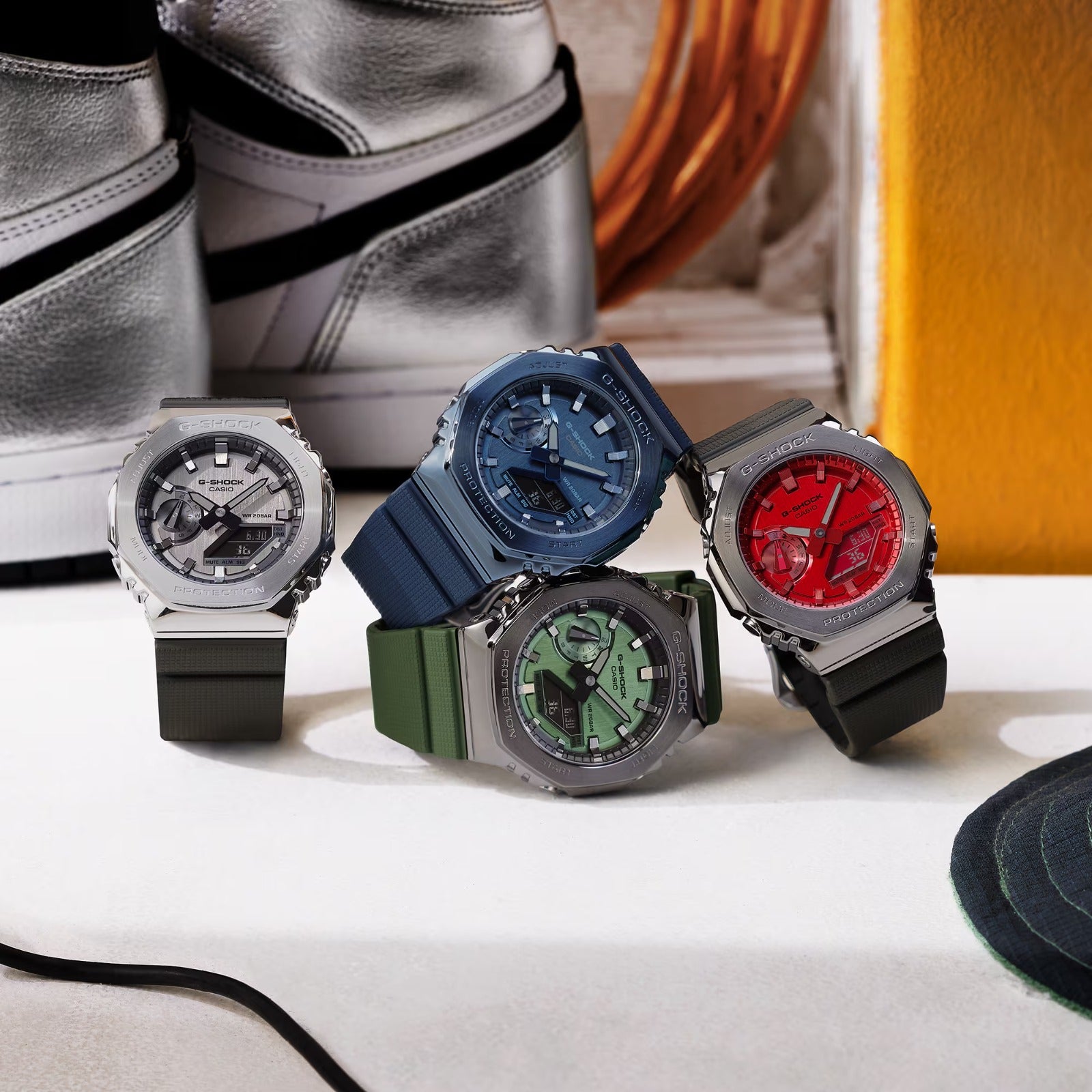 CASIO G-SHOCK GM-2100B-4ADR MODEL WATCHES