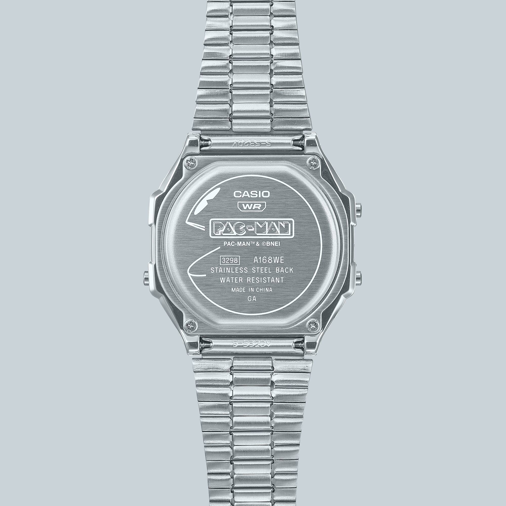 CASIO A168WEPC-7ADR VINTAGE PACMAN COLLABORATION MODEL WATCHES