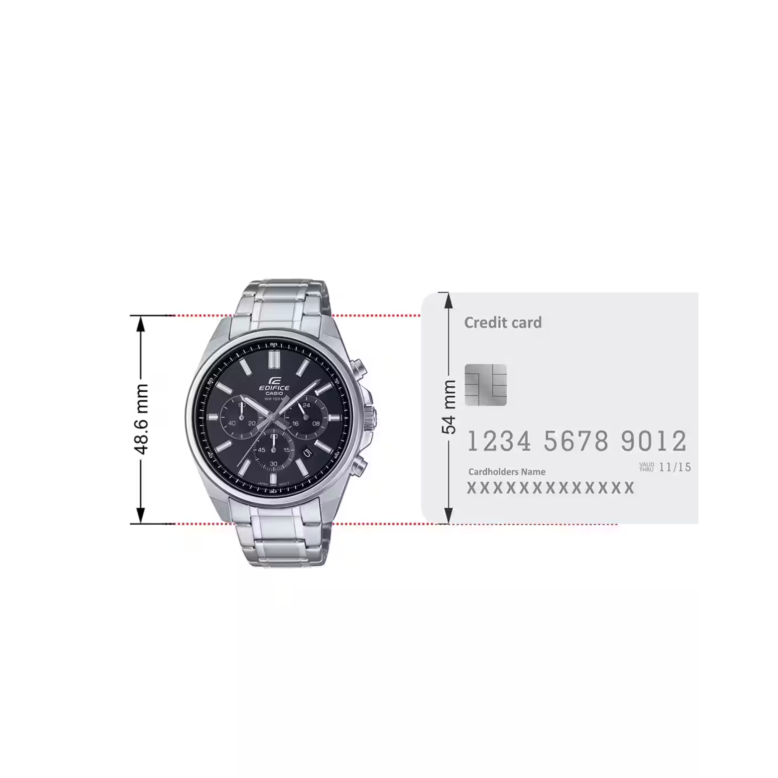 CASIO EDIFICE EFV-650D-1AVUDF MODEL WATCHES