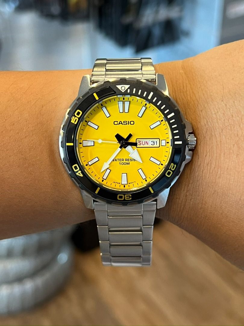 CASIO MTD-125D-9AV MODEL WATCHES