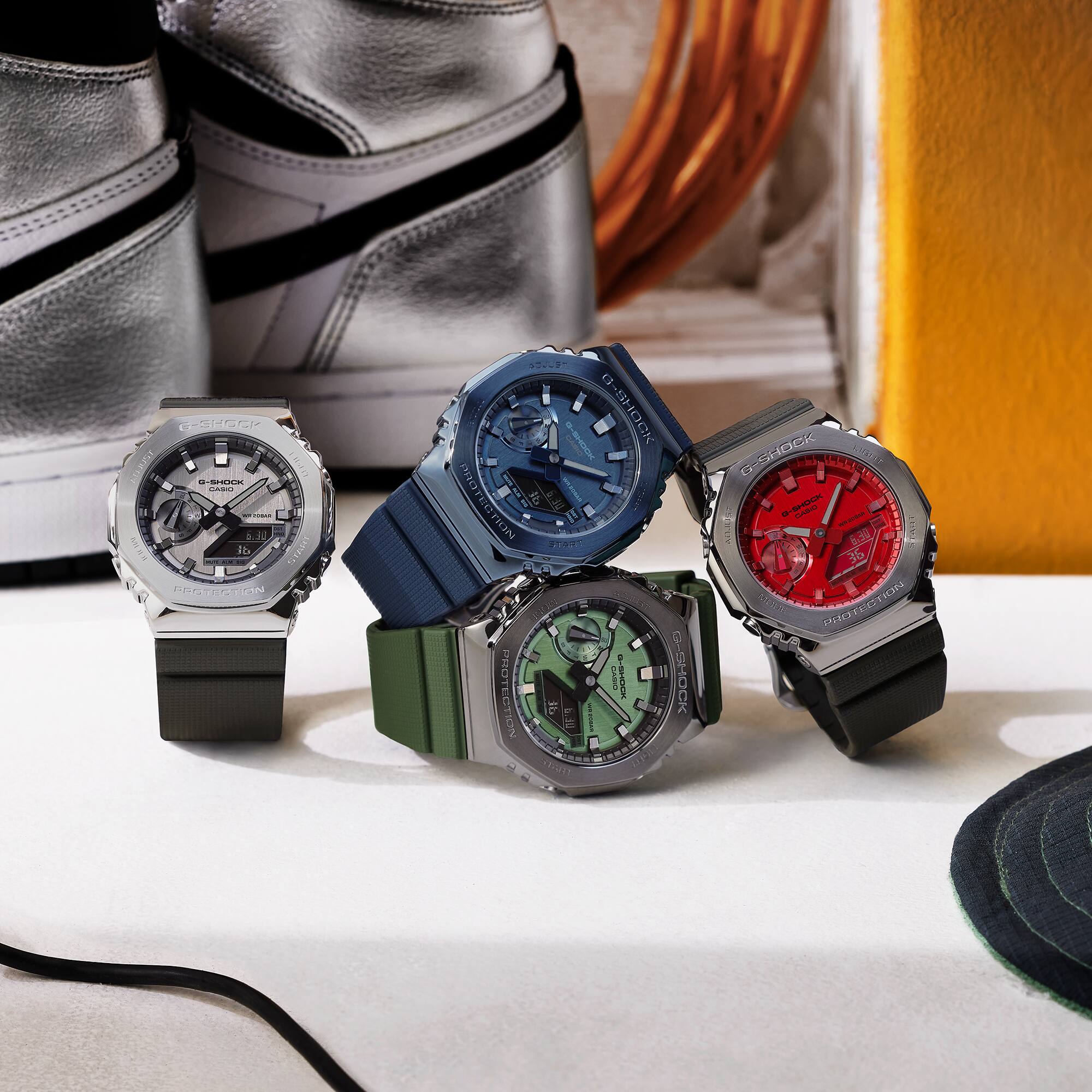 CASIO G-SHOCK GM-2100B-3ADR MODEL WATCHES