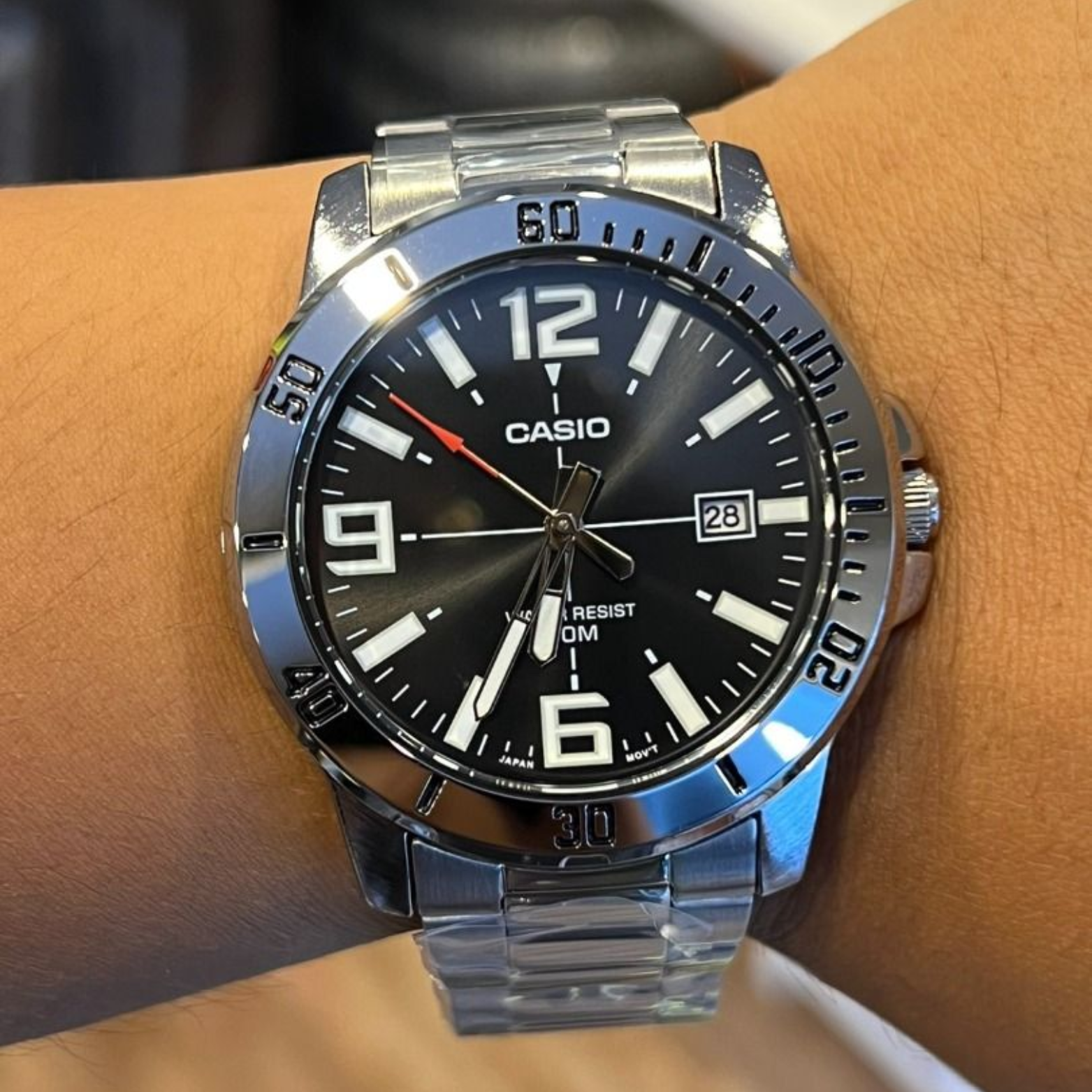 CASIO MTP-VD01D-1BVUDF MODEL MEN'S WATCHES
