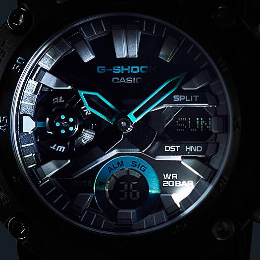 CASIO G-SHOCK GA-2000-1A2 MODEL WATCHES