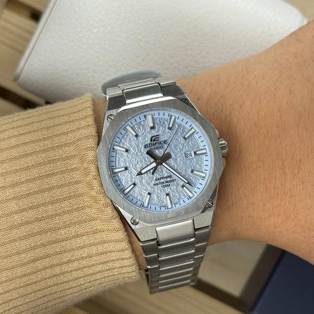 CASIO EDIFICE EFR-S108DE-2AVUDF MODEL 3-HAND ANALOG WATCHES