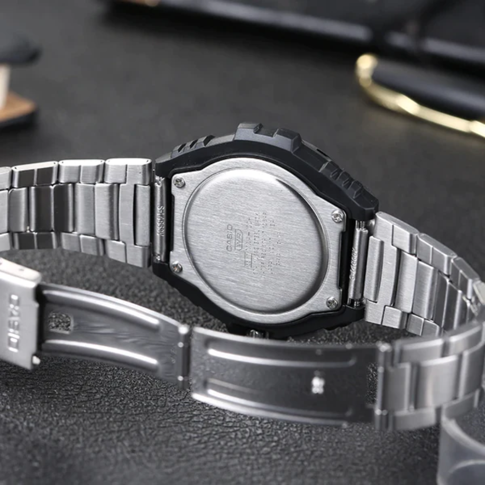 CASIO MWA-100HD-1AVDF Men's Analog Watch – Stylish Stainless Steel, LED Light, Water Resistant, Long Battery Life