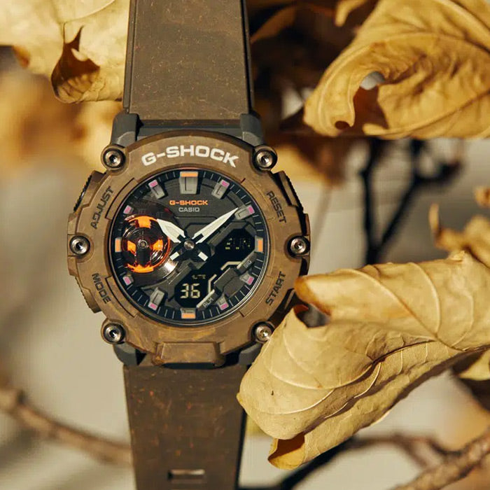 CASIO G-SHOCK GA-2200MFR-5A MODEL DIGITAL-ANALOG WATCHES