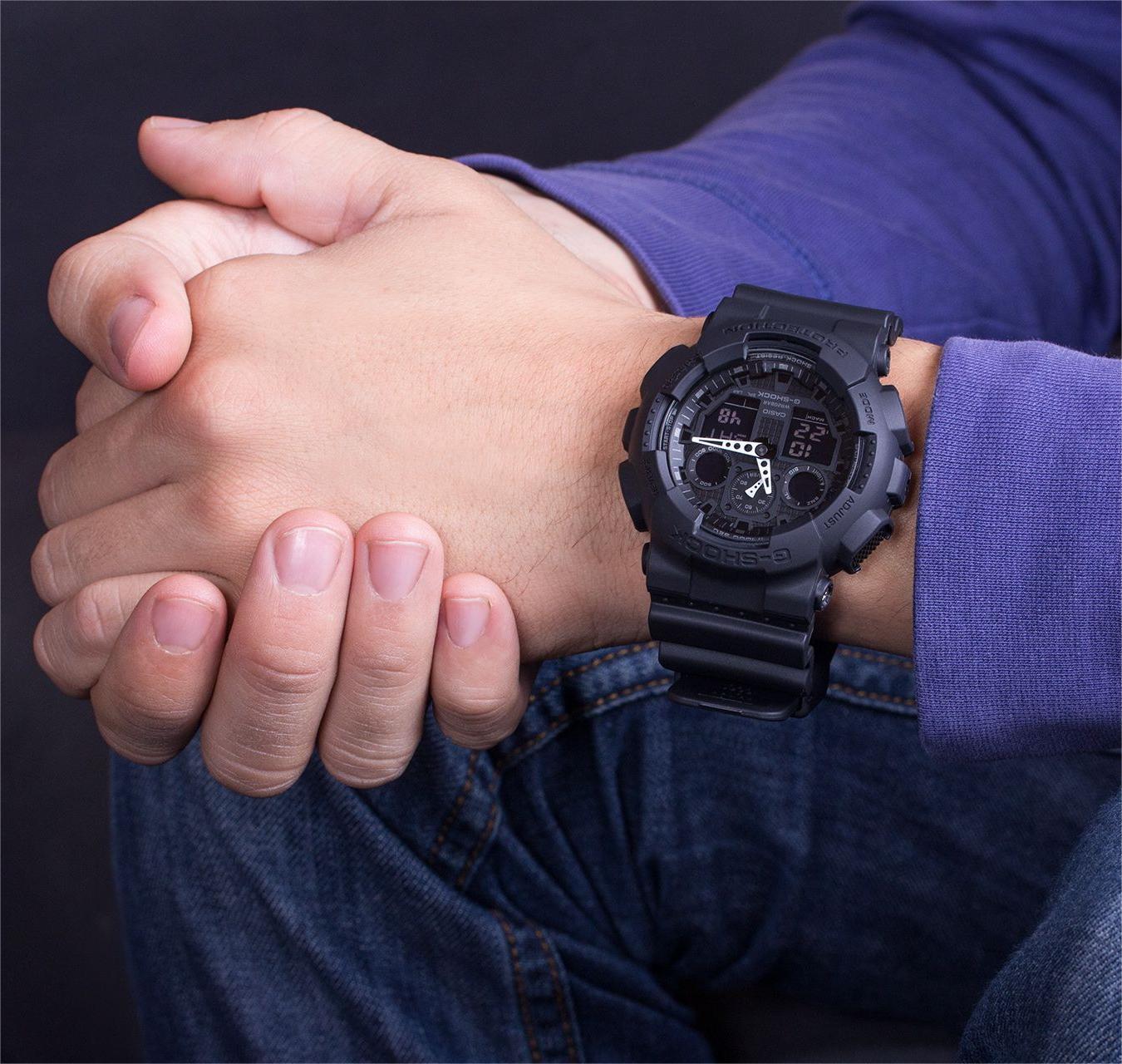 CASIO G-SHOCK GA-100-1A1HDR MODEL WATCHES
