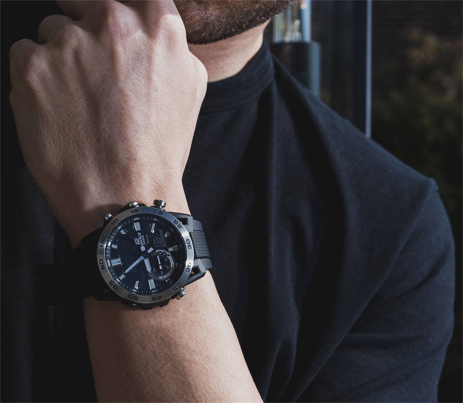 CASIO EDIFICE ECB-40P-1ADF MODEL WATCHES - THE HAPPY BUY
