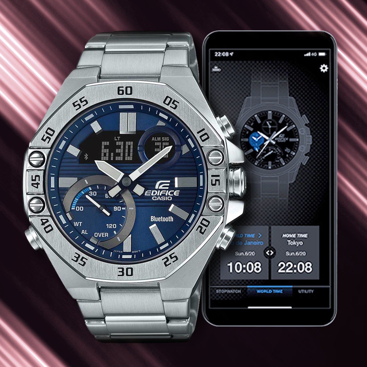CASIO EDIFICE ECB-10DB-2A MODEL WATCHES - THE HAPPY BUY