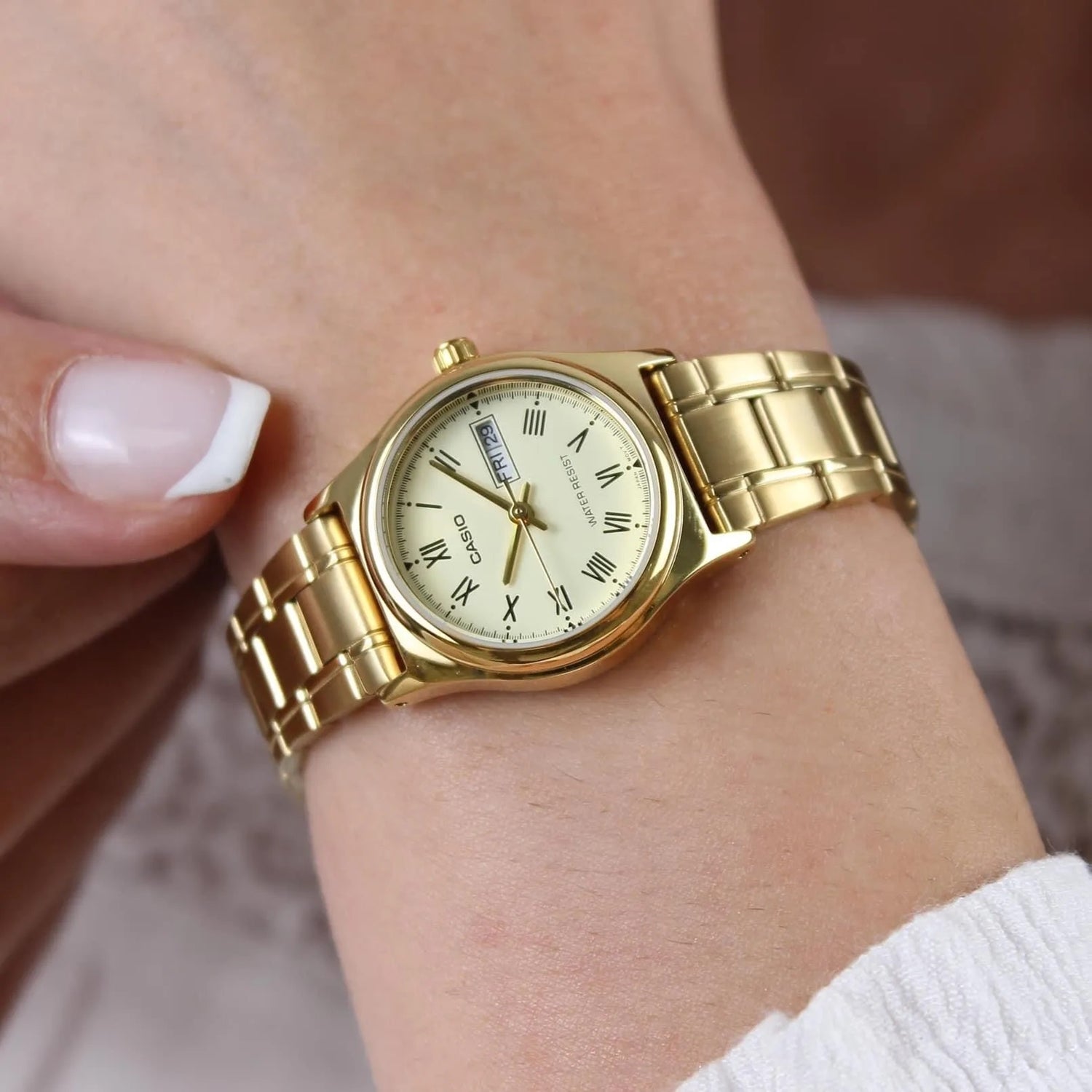 CASIO LTP-V006G-9BUDF MODEL STANDARD WOMEN'S ANALOG WATCHES