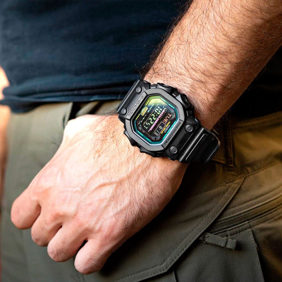 CASIO G-SHOCK GX-56MF-1DR Digital Men’s Watch, Shock Resistant, 200M Water Resistant, Black Resin Strap