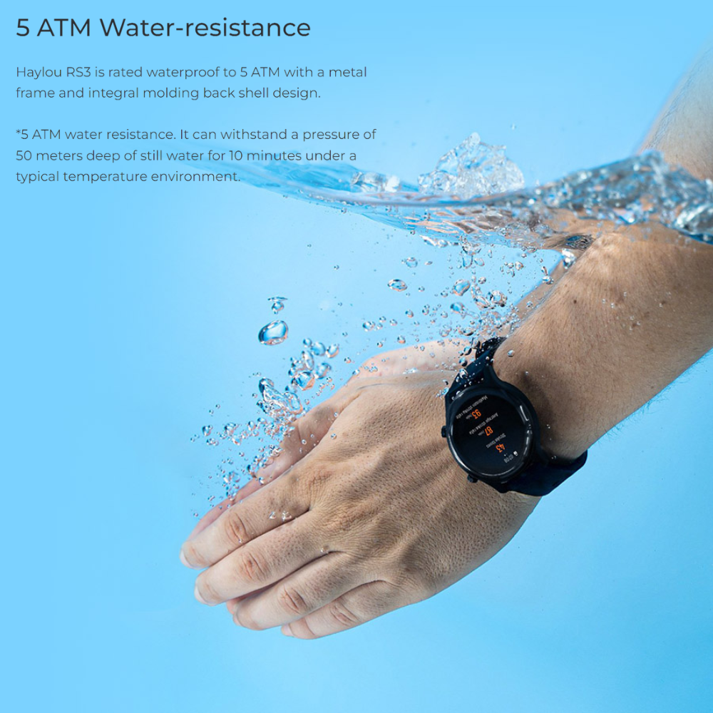 HAYLOU SOLAR RS3 GLOBAL SMART WATCHES