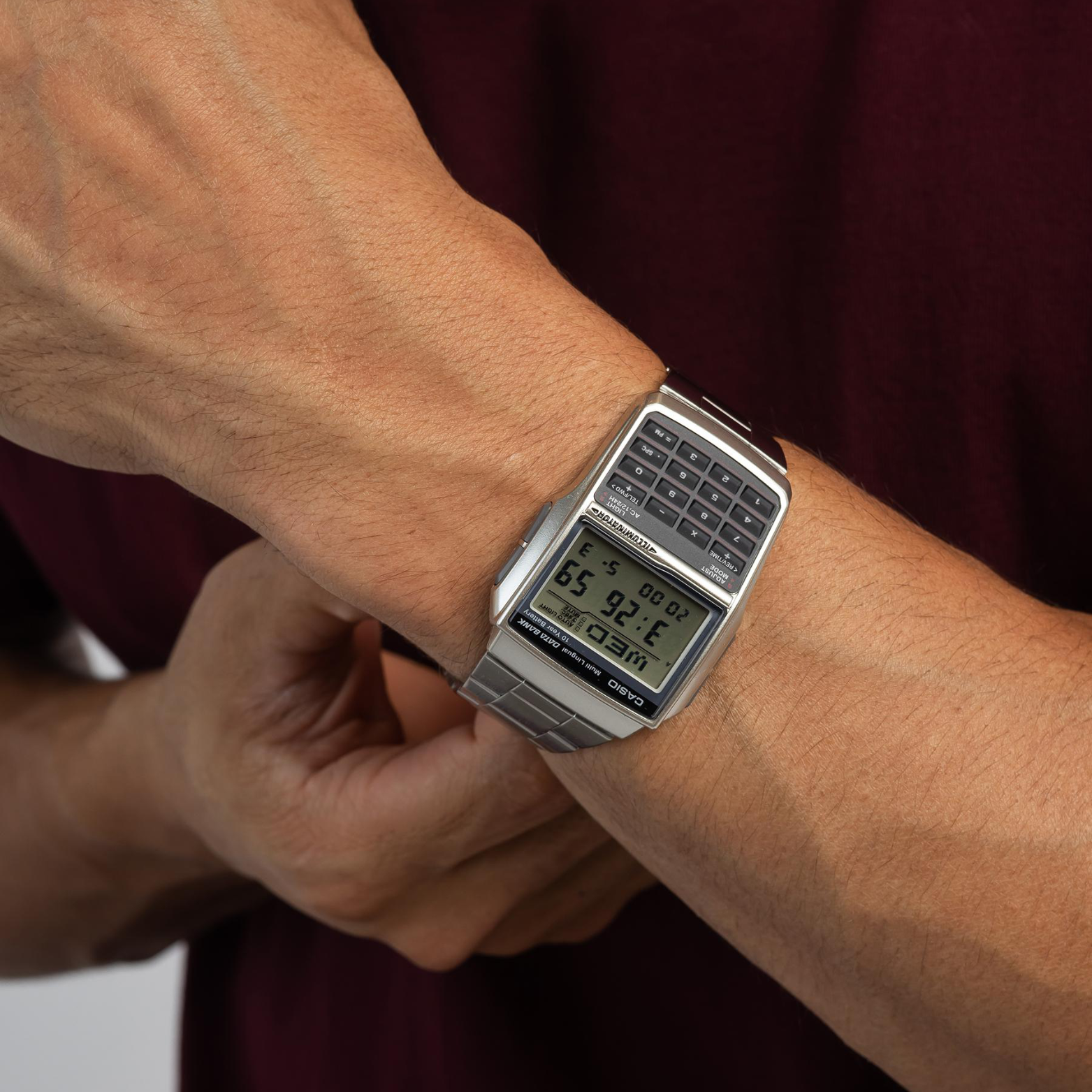 CASIO DBC-32D-1ADF MODEL DATA BANK WATCHES