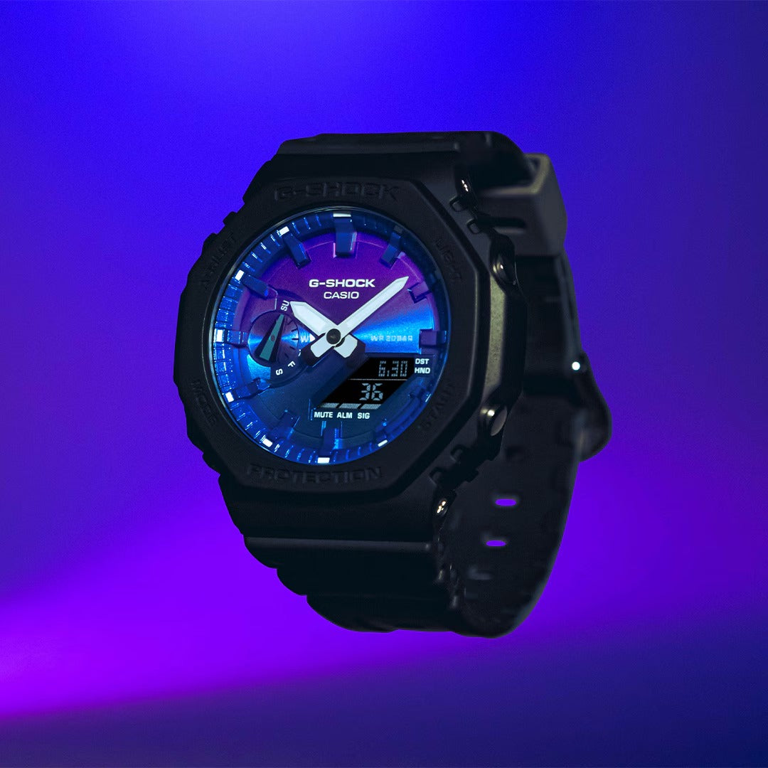 CASIO G-SHOCK GA-2100FL-1A MODEL WATCHES
