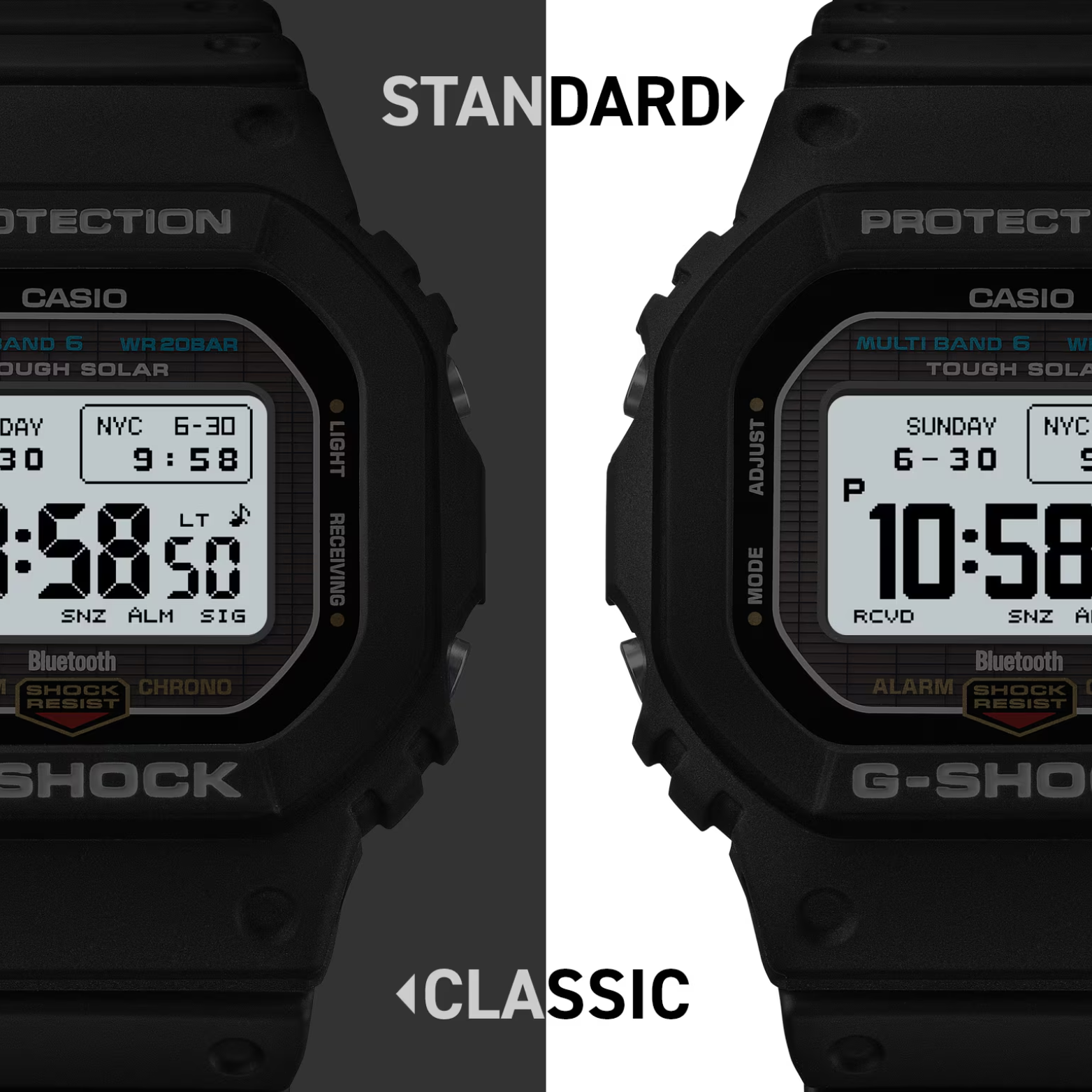 CASIO G-SHOCK GW-BX5600-1A1 Digital Men’s Watch, Tough Solar, Bluetooth Connectivity, 200M Water Resistant, Black Resin Strap