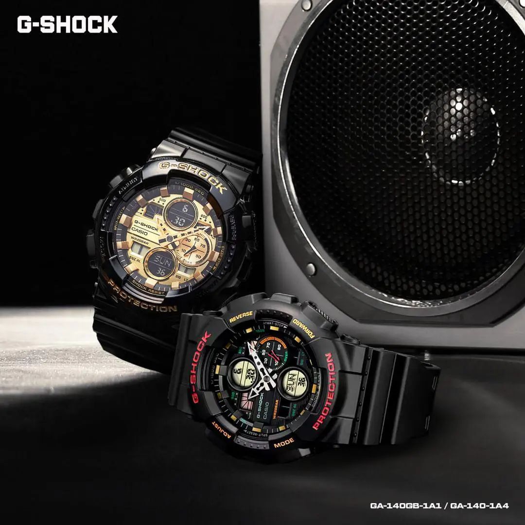 CASIO G-SHOCK GA-140-1A4DR MODEL WATCHES
