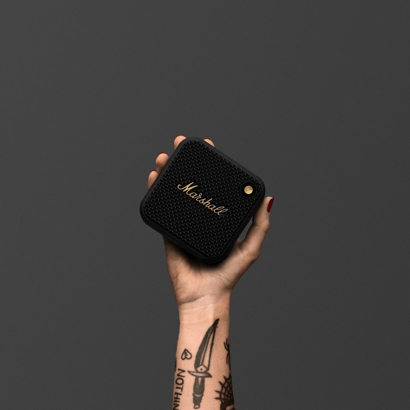 MARSHALL WILLEN COMPACT PORTABLE WIRELESS BLUETOOTH SPEAKER