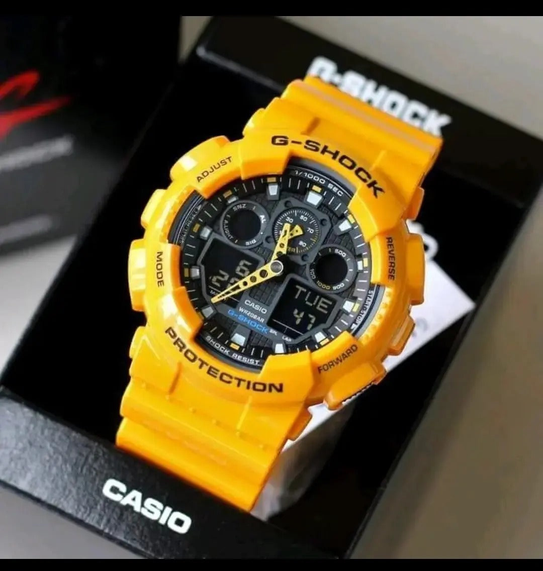 CASIO G-SHOCK GA-100A-9ADR MODEL WATCHES