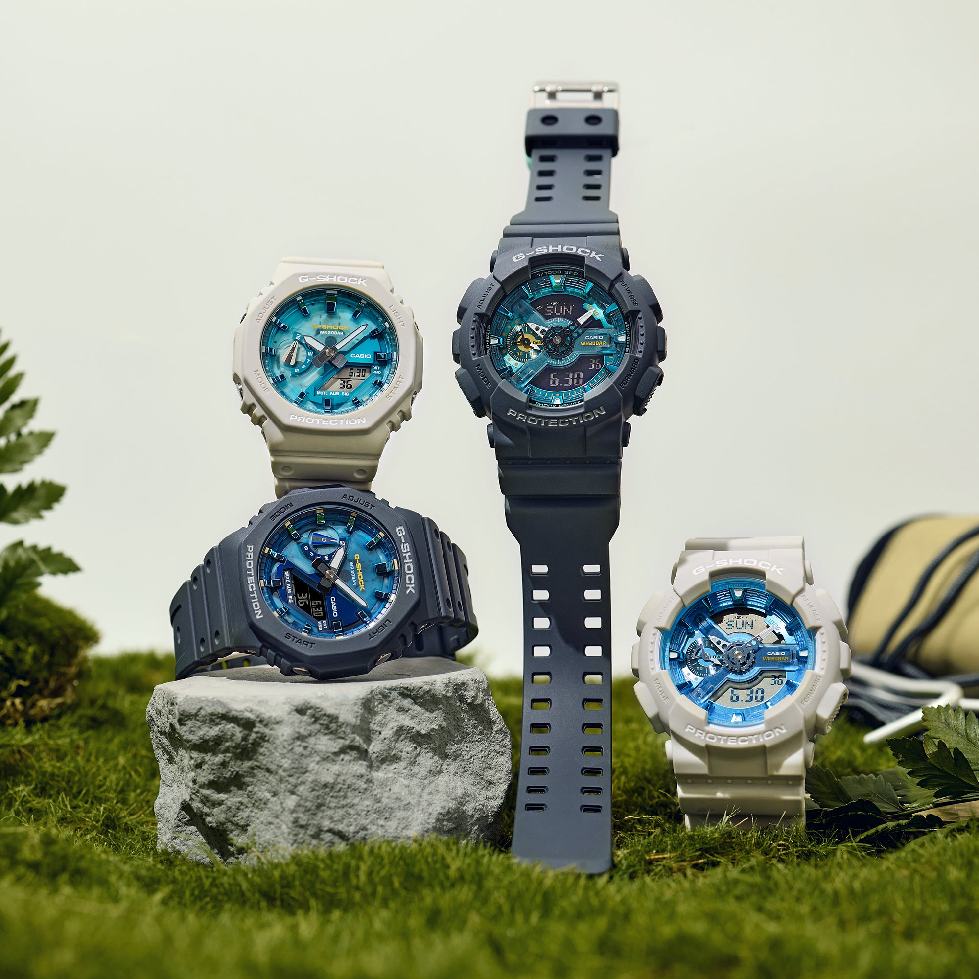 CASIO G-SHOCK GA-2100AS-5A MODEL WATCHES
