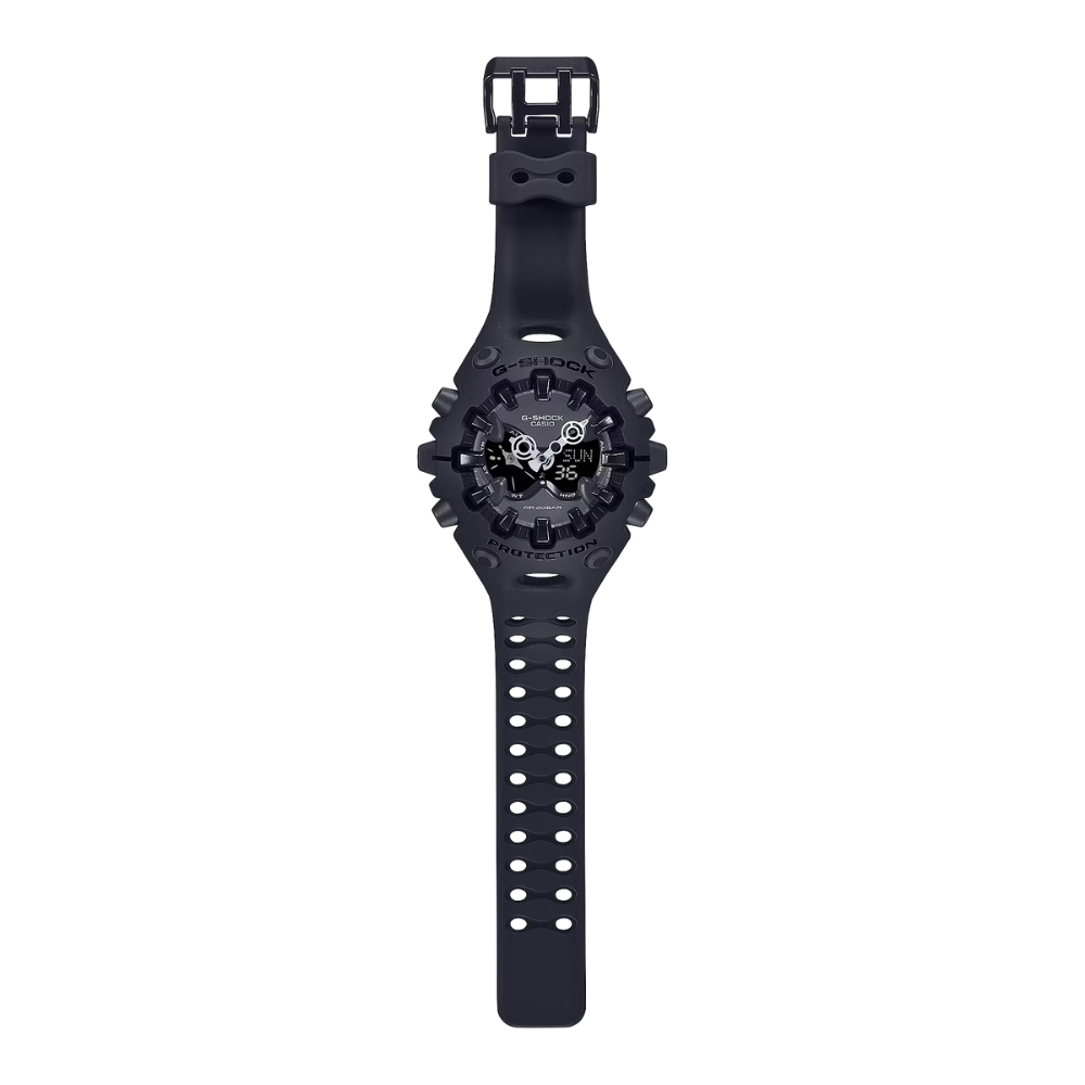 G-SHOCK GA-V01-1A Men’s Analog-Digital Watch – Tough Solar, Shock Resistant, 200M Water Resistance – Black