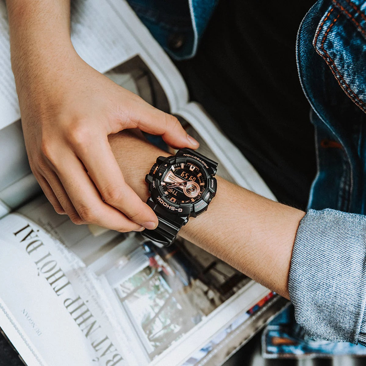CASIO G-SHOCK GA-400GB-1A4DR MODEL WATCHES