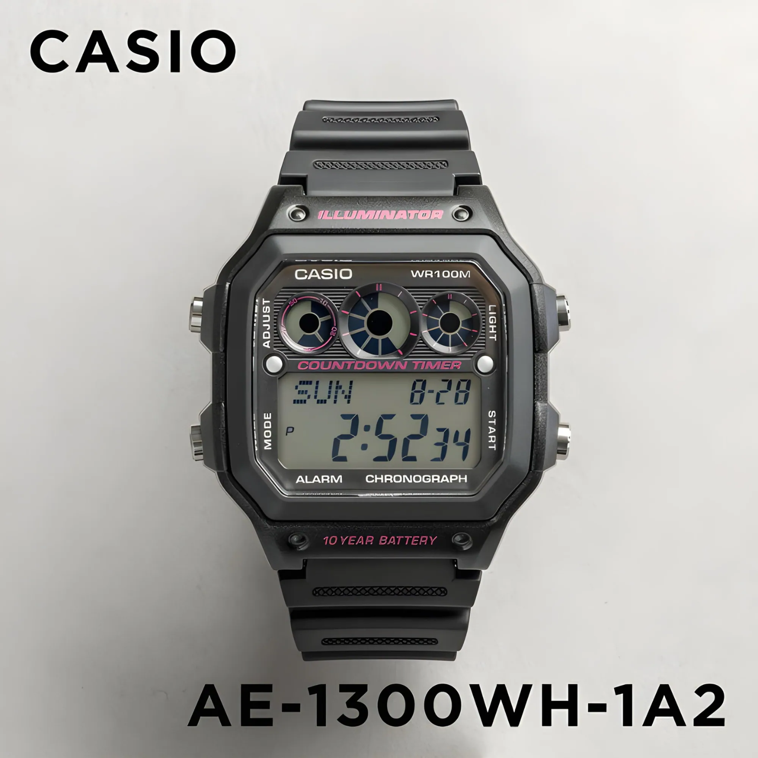CASIO AE-1300WH-1A2VDF MODEL DIGITAL STANDARD WATCHES