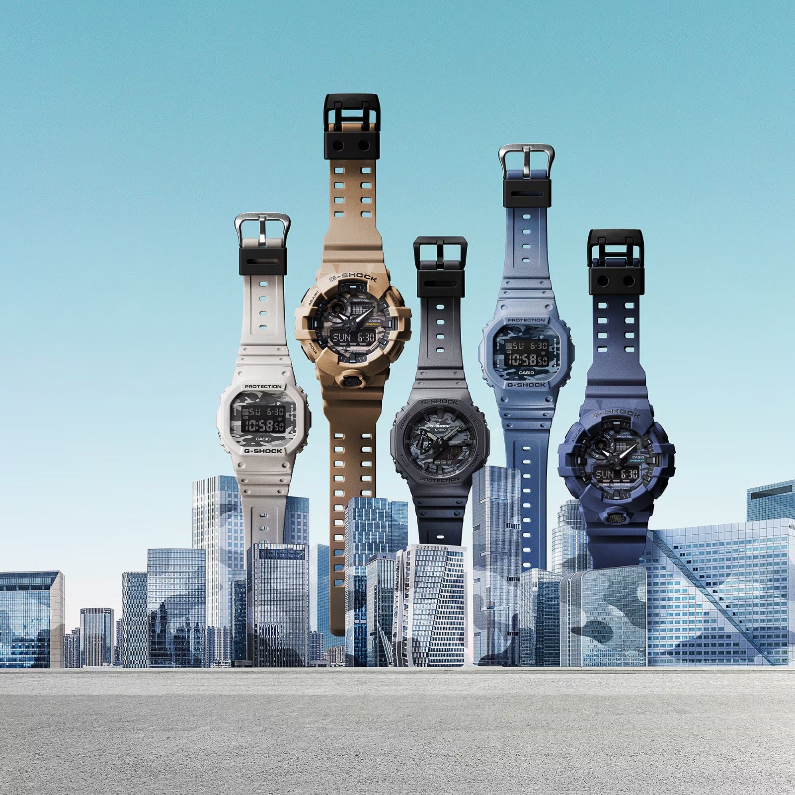 CASIO G-SHOCK GA-700CA-2A MODEL WATCHES