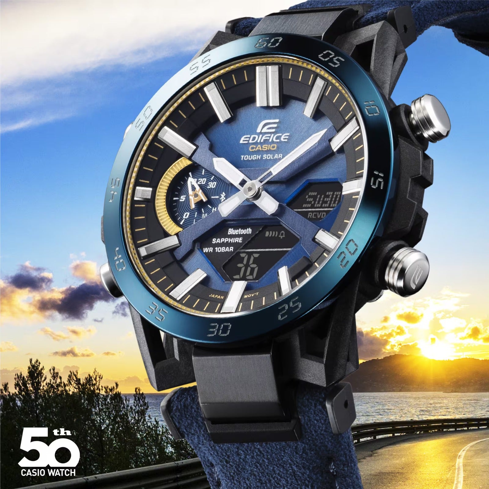 CASIO EDIFICE ECB-2000SS-2ADF MODEL WATCHES