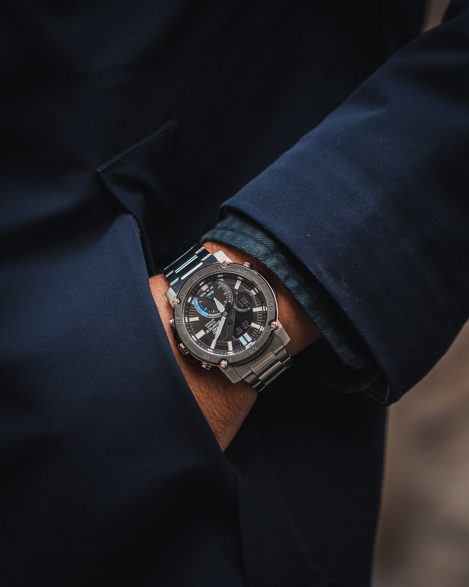 CASIO EDIFICE ECB-20DB-1A MODEL WATCHES