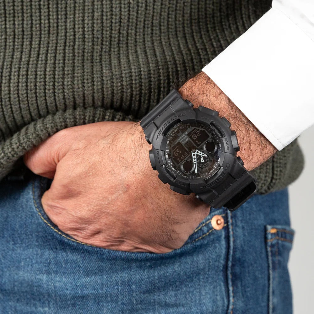 CASIO G-SHOCK GA-100-1A1HDR MODEL WATCHES