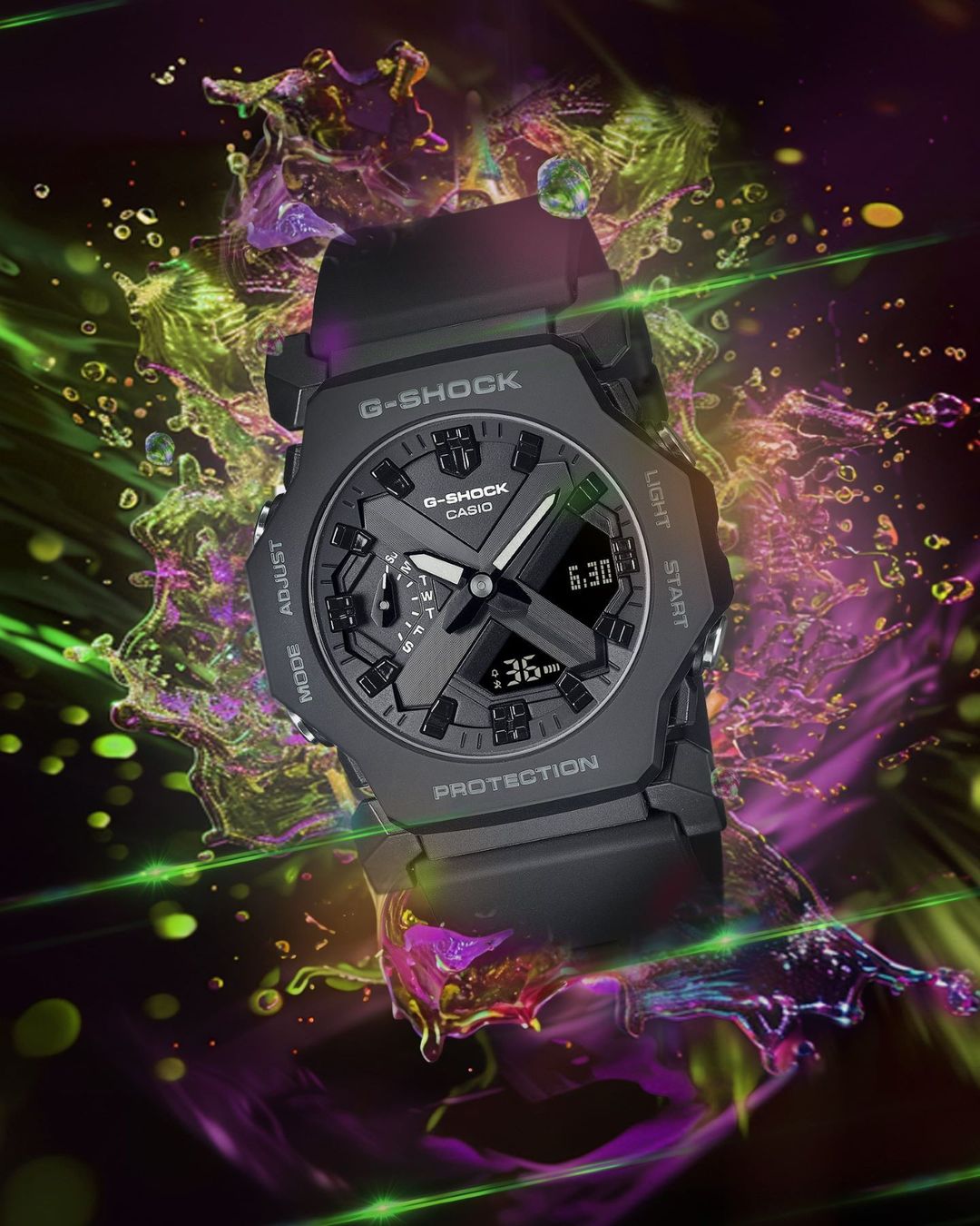 CASIO G-SHOCK GA-2300-1ADR MODEL WATCHES
