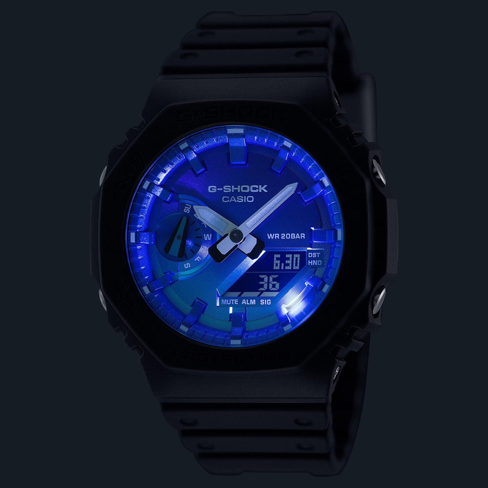 CASIO G-SHOCK GA-2100FL-1A MODEL WATCHES