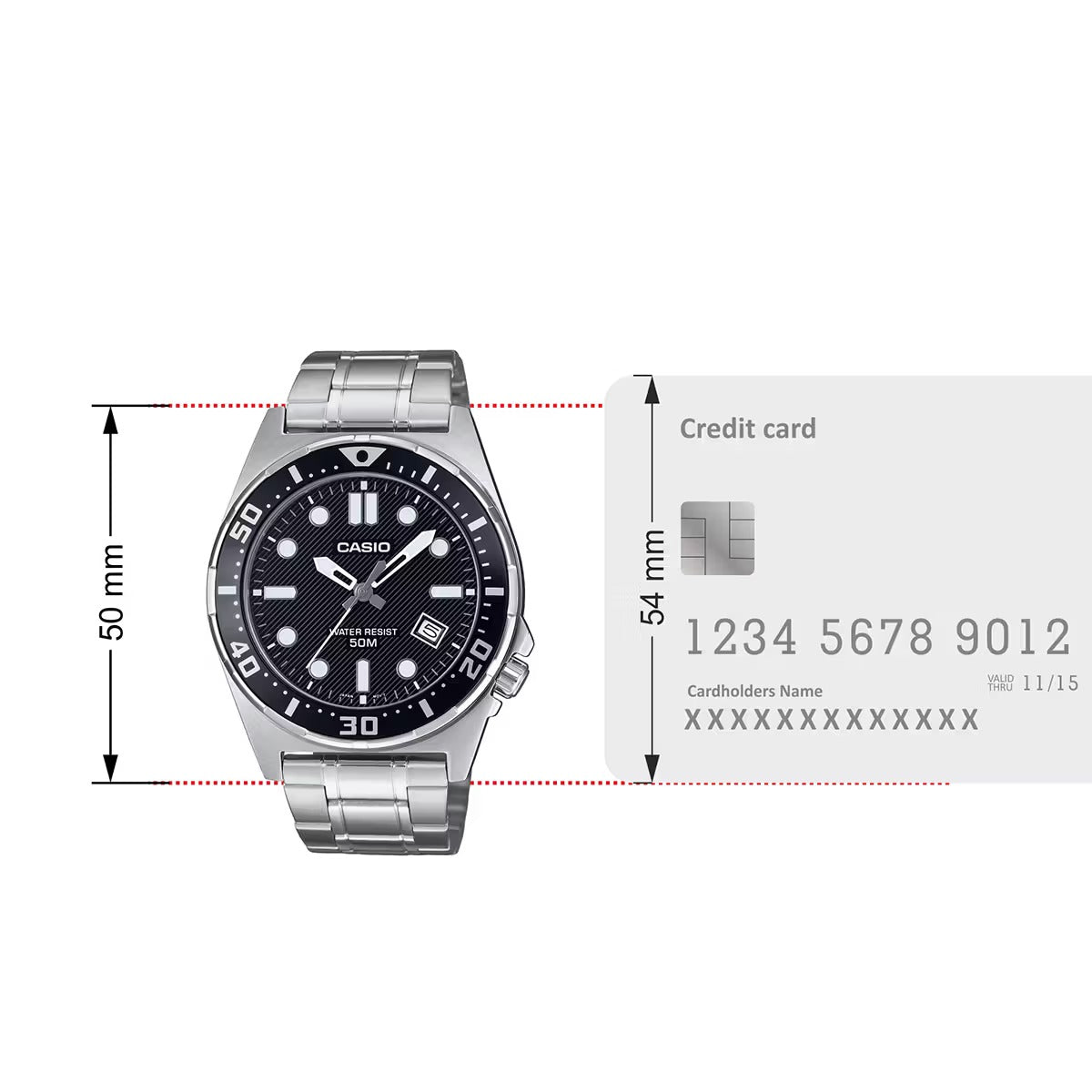 CASIO MTD-135D-1AVDF MODEL WATCHES