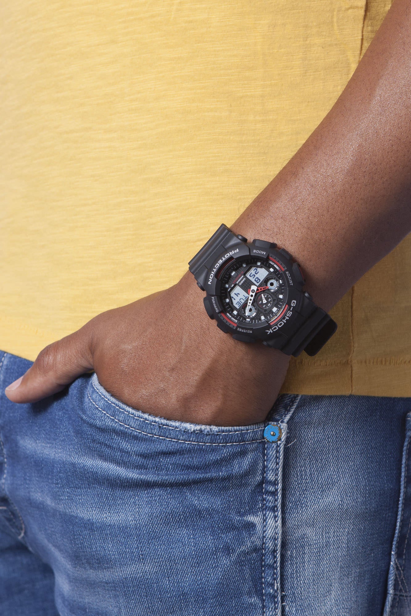CASIO G-SHOCK GA-100-1A4NDR MODEL WATCHES