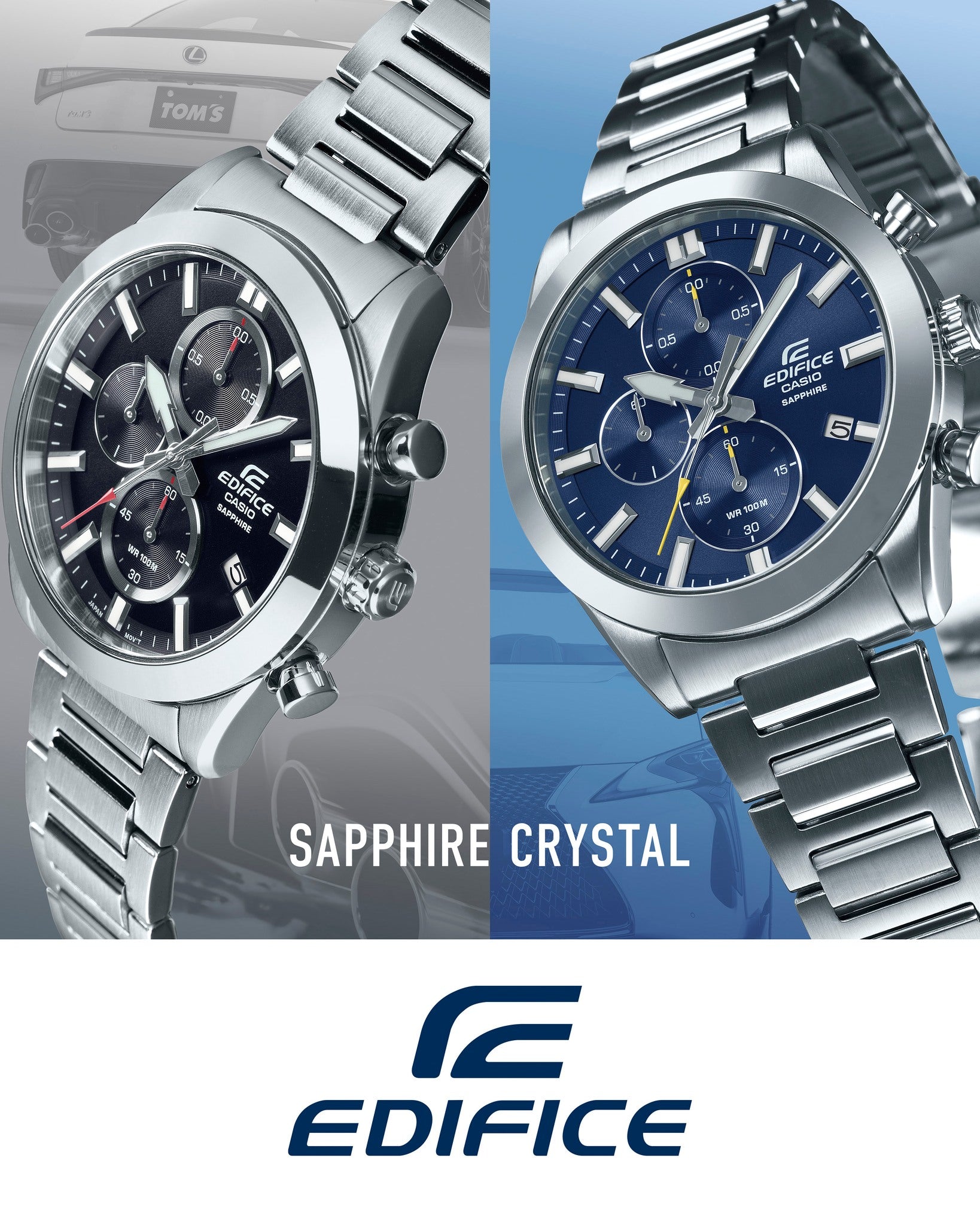 CASIO EDIFICE EFB-710D-1AVUDF MODEL WATCHES - THE HAPPY BUY
