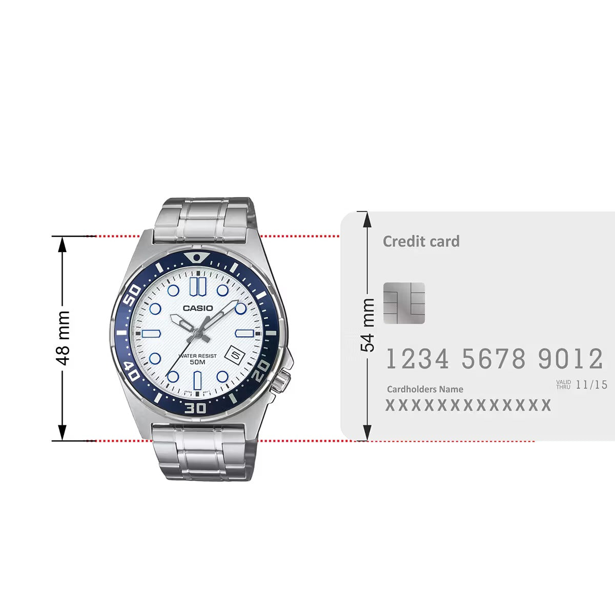 CASIO MTD-135D-7AVDF MODEL WATCHES