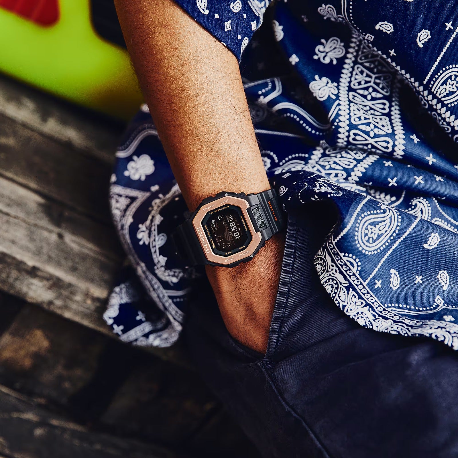 CASIO G-SHOCK GBX-100NS-4DR MODEL WATCHES