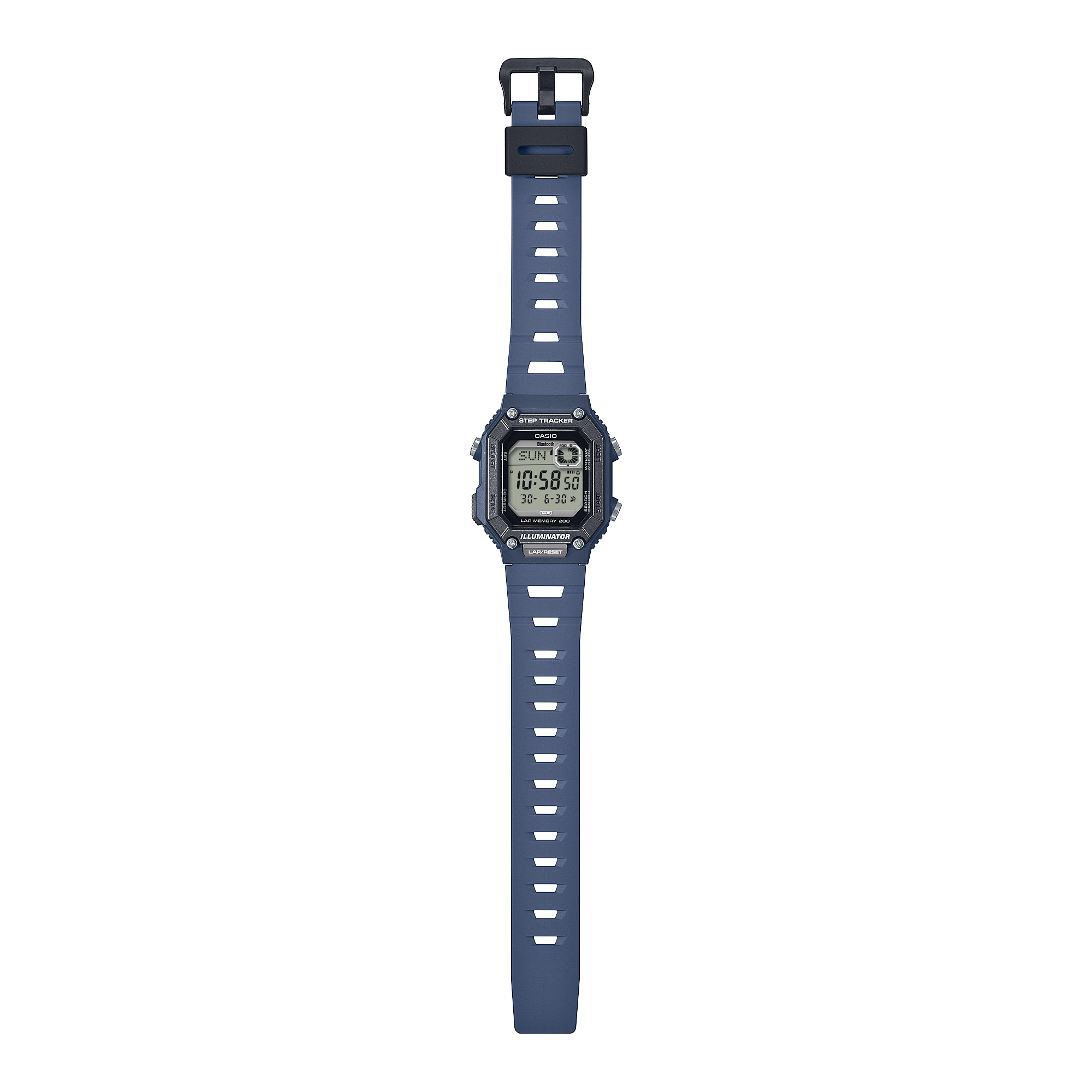 CASIO WS-B1000 Series Digital Bluetooth Watch – Smartphone Pairing, Step Tracker, Stopwatch, 100M Water Resistant, Sports & Fitness Smartwatch