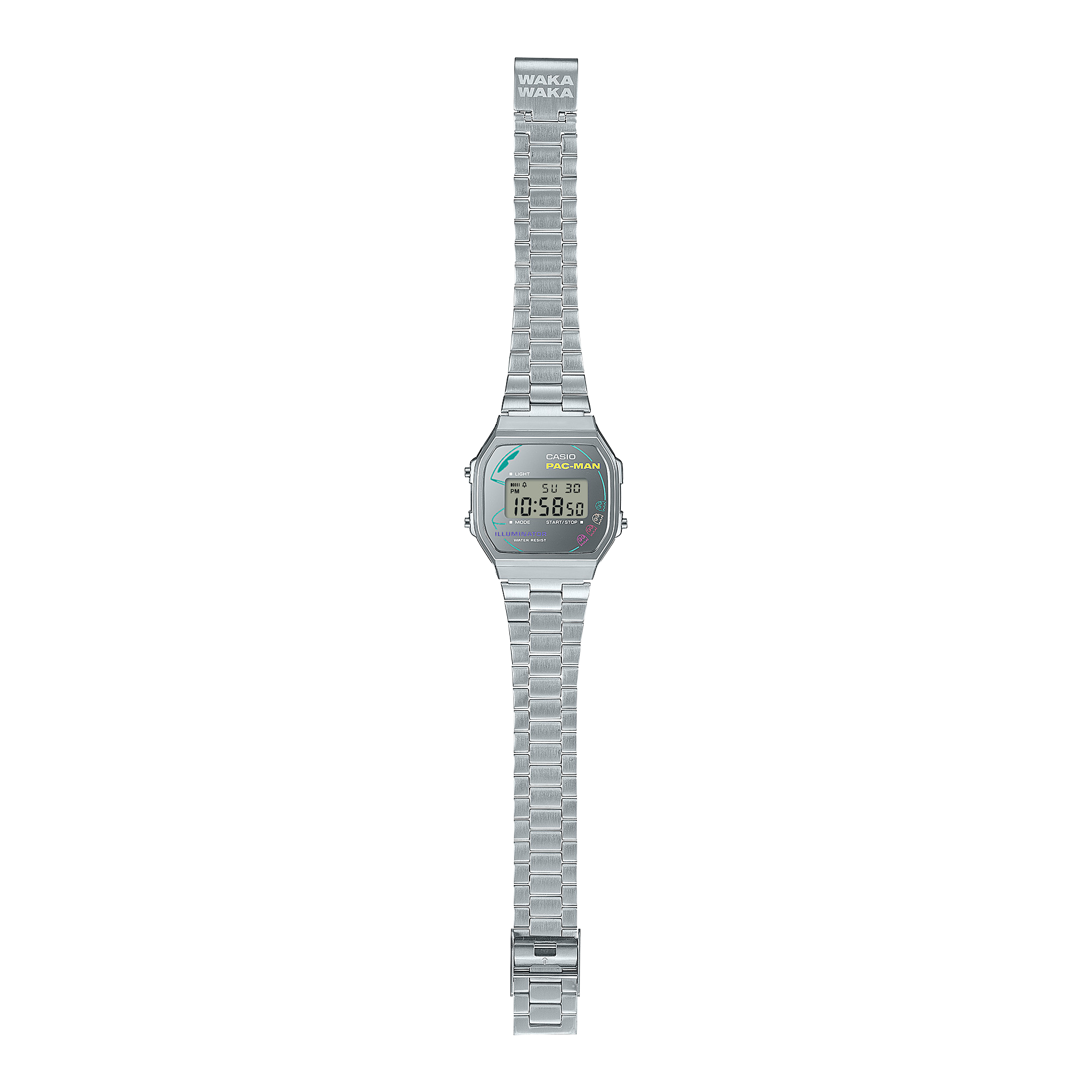 CASIO A168WEPC-7ADR VINTAGE PACMAN COLLABORATION MODEL WATCHES