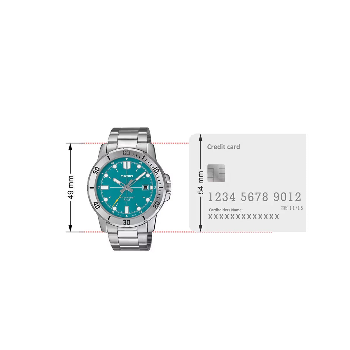 CASIO MTP-VD01D-3E2VUDF MODEL WATCHES