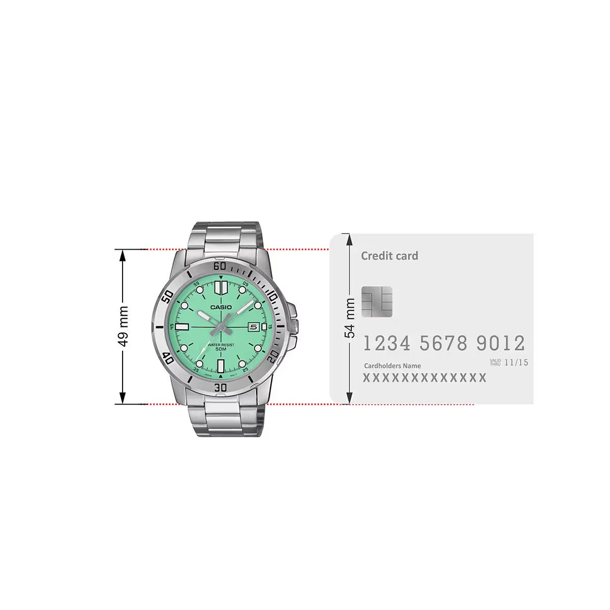 CASIO MTP-VD01D-3E1VUDF MODEL WATCHES