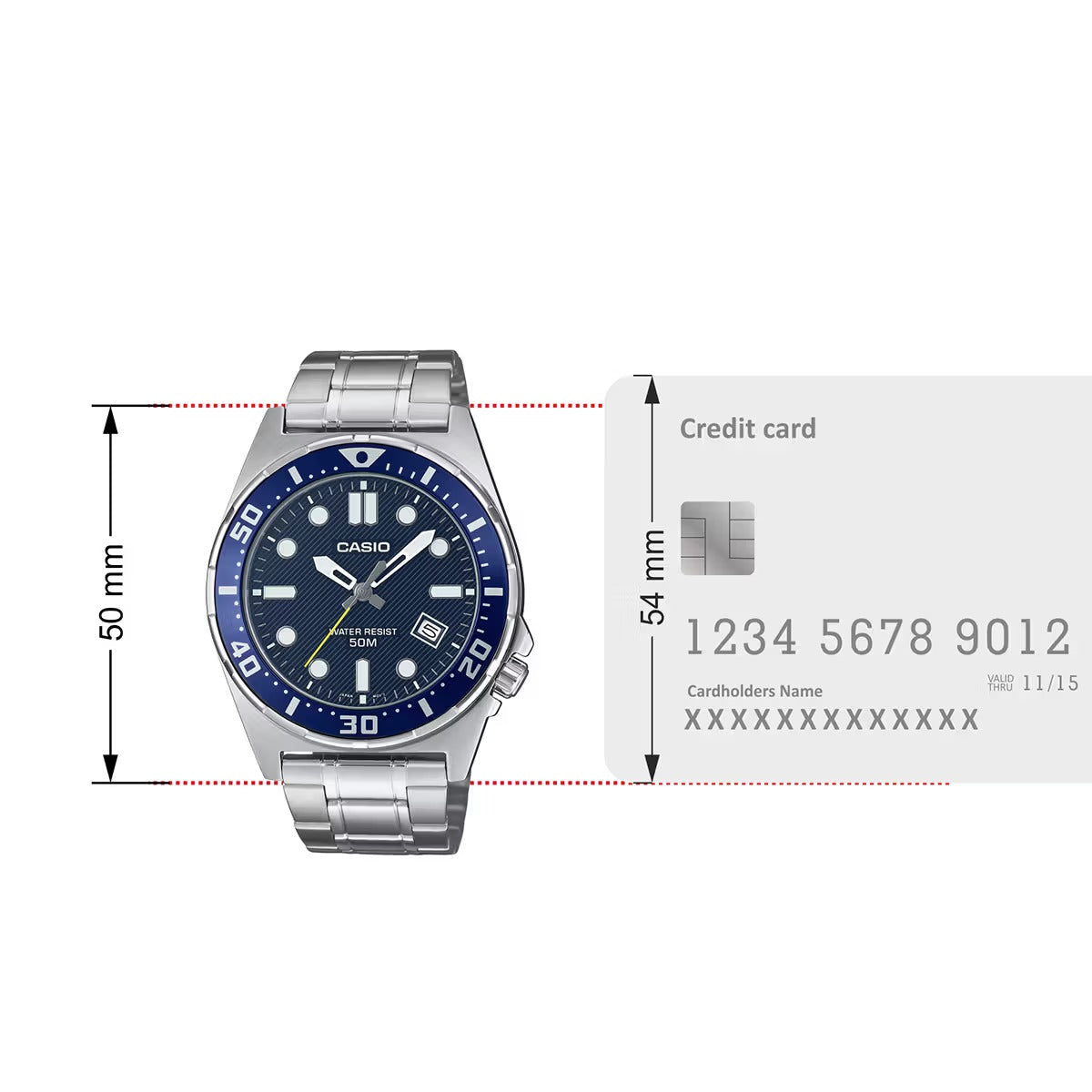 CASIO MTD-135D-2AVDF MODEL WATCHES