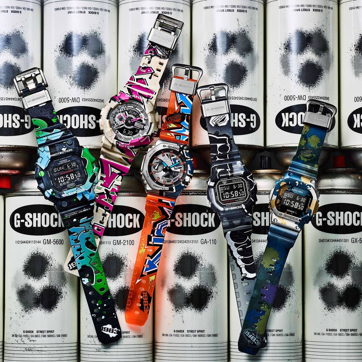 CASIO G-SHOCK GA-110SS-1ADR MODEL WATCHES