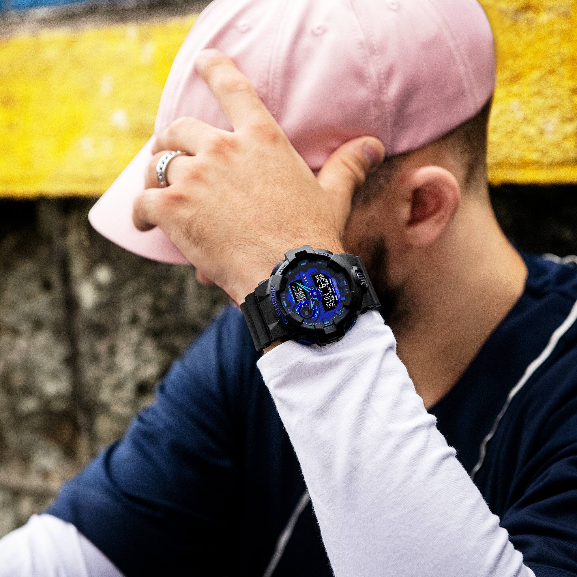 CASIO G-SHOCK GA-700VB-1ADR MODEL WATCHES