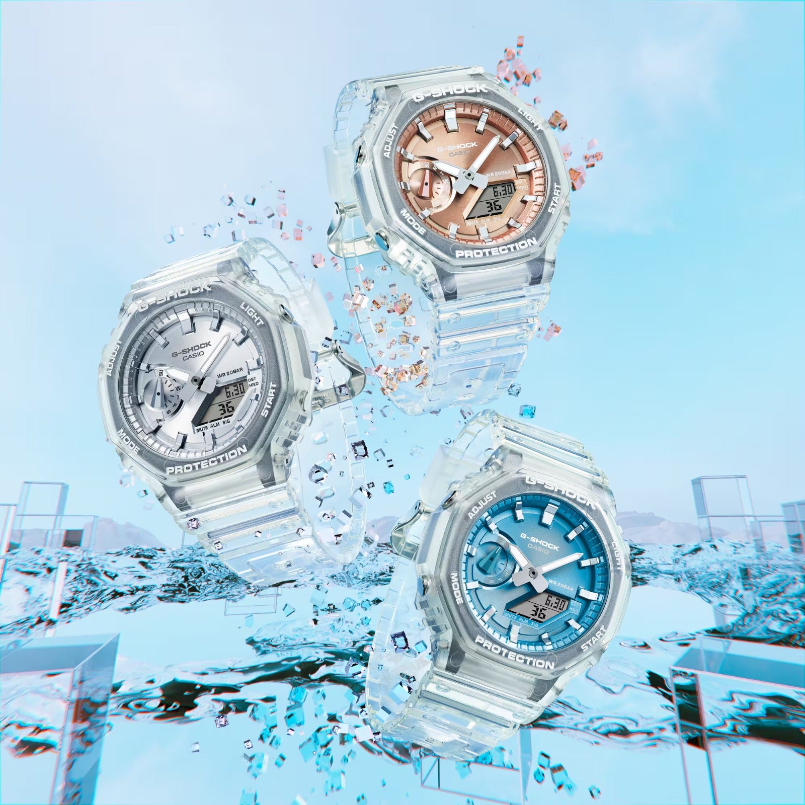 CASIO G-SHOCK GA-2100BM-7A8DR MODEL WATCHES