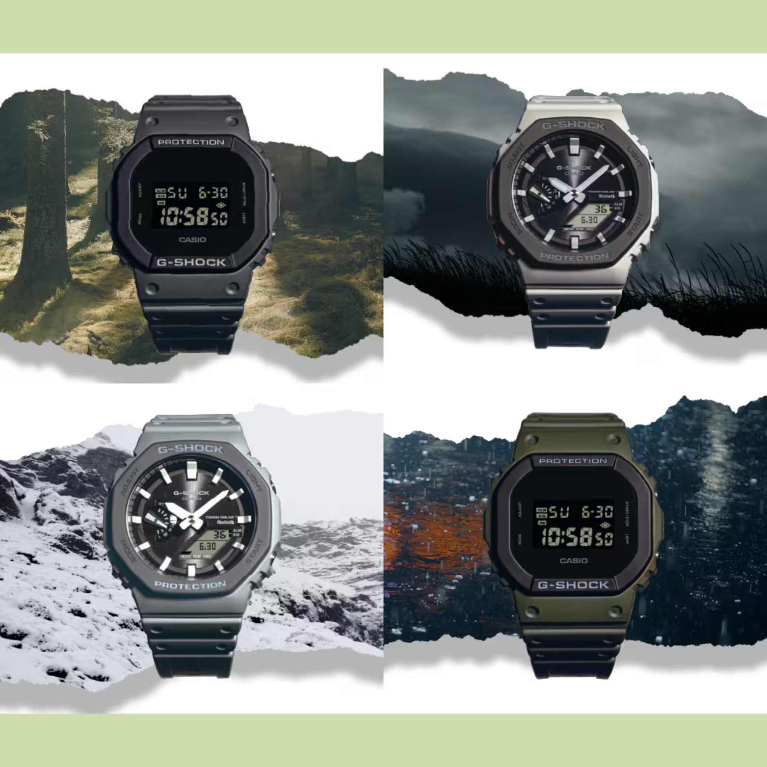 CASIO G-SHOCK DW-5610UU-3DR MODEL WATCHES