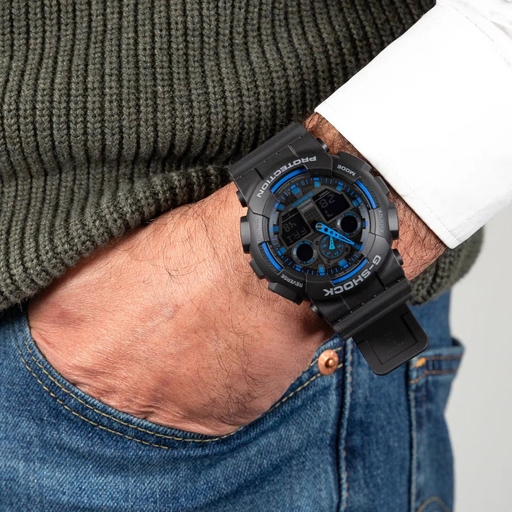CASIO G-SHOCK GA-100-1A2HDR MODEL WATCHES