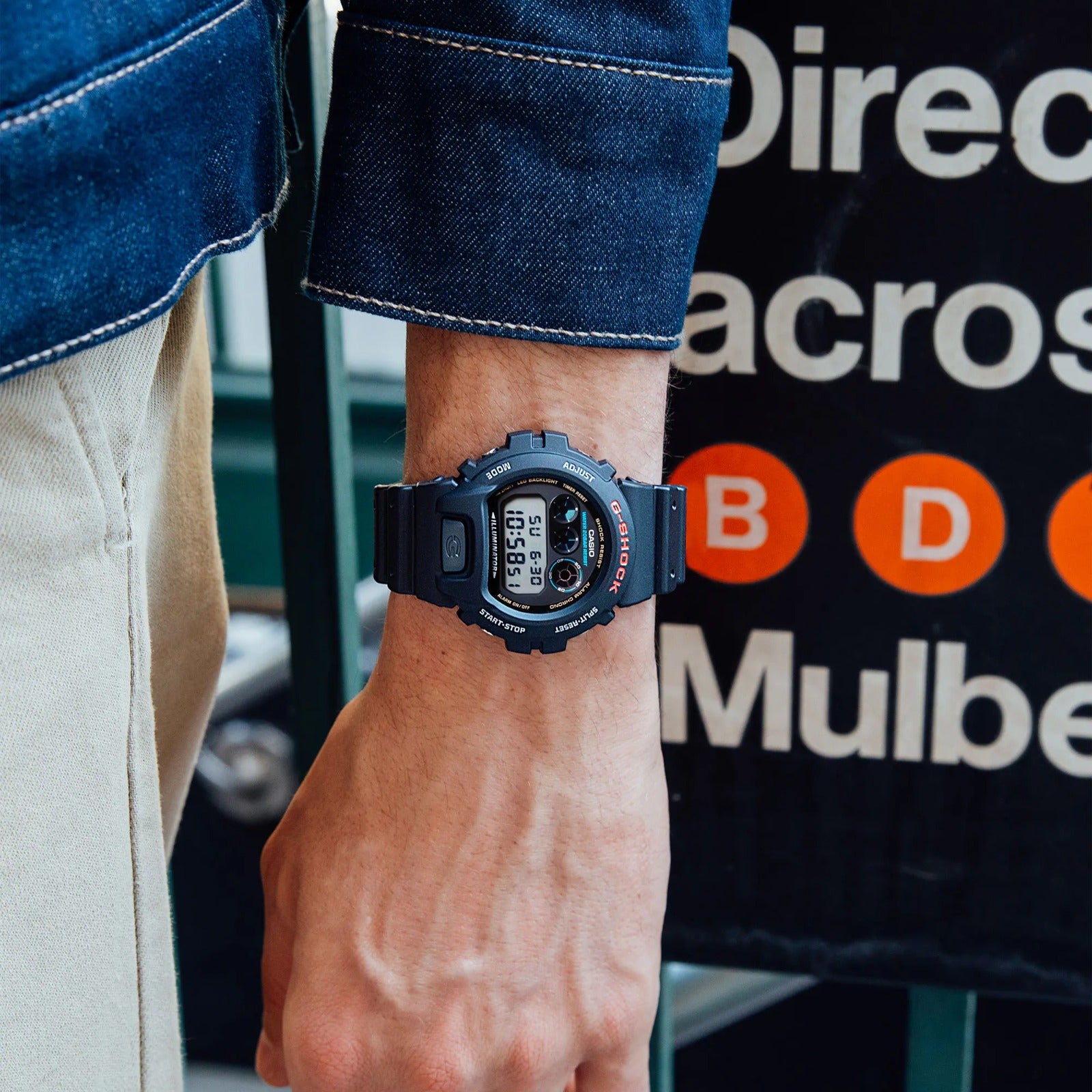 CASIO G-SHOCK DW-6900U-1DR MODEL WATCHES