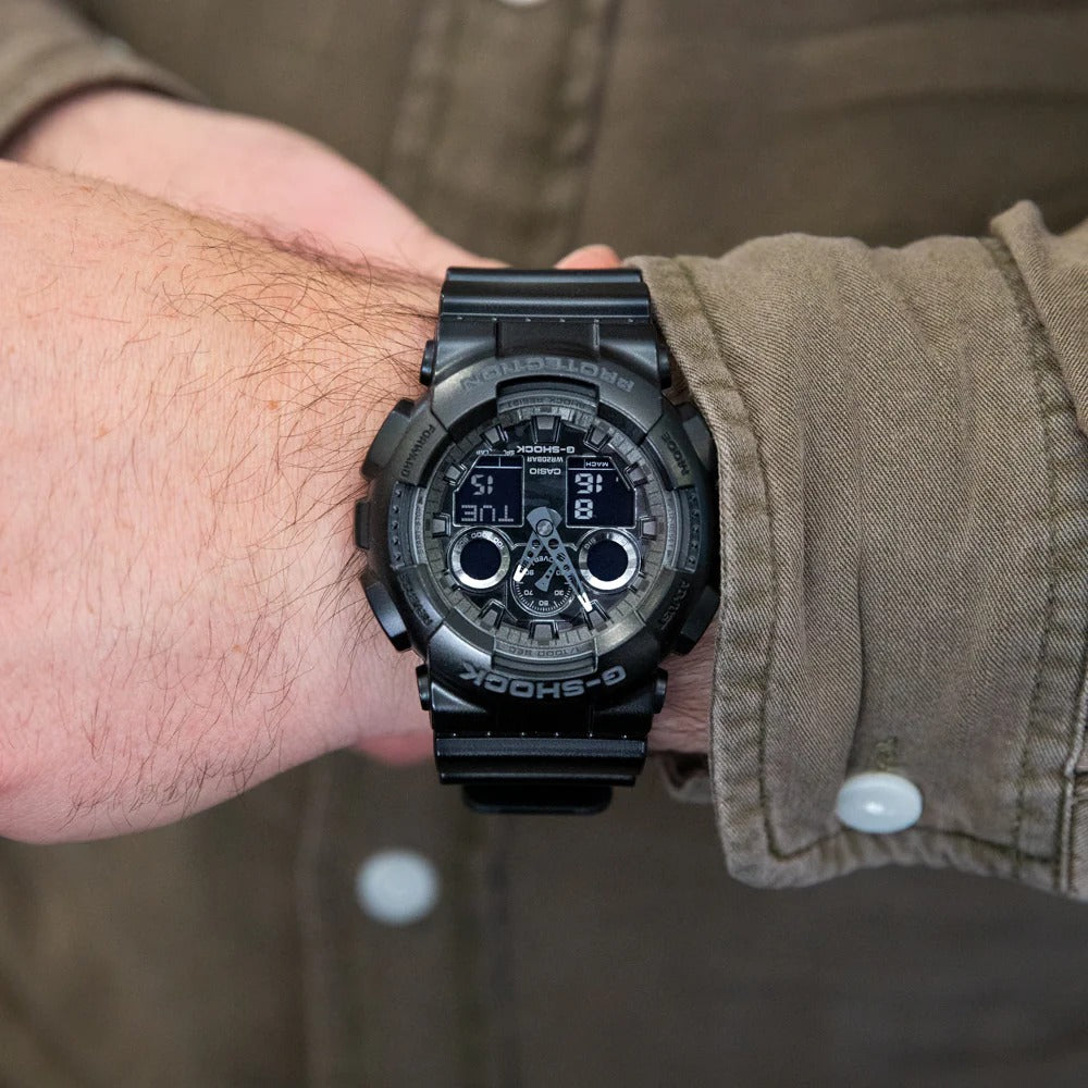 CASIO G-SHOCK GA-100CF-1ADR MODEL WATCHES